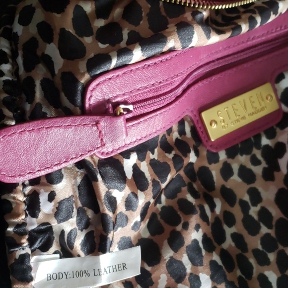 Vintage STEVEN by Steve Madden soft leather bag. - Picture 3 of 8